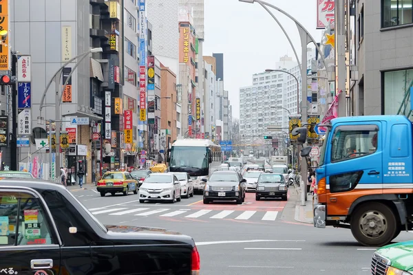 Area in the Ueno Hirokoji intersection — Stock Photo, Image