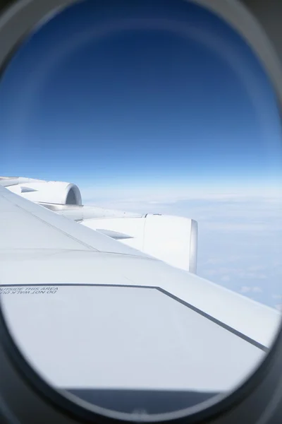 View from airplane — Stock Photo, Image