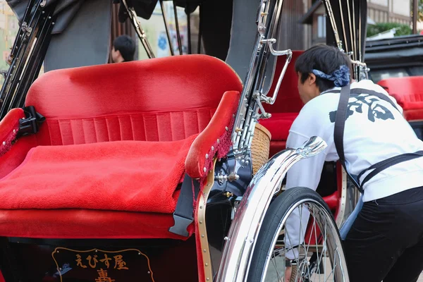 I Rickshaw in tokyo — Foto Stock