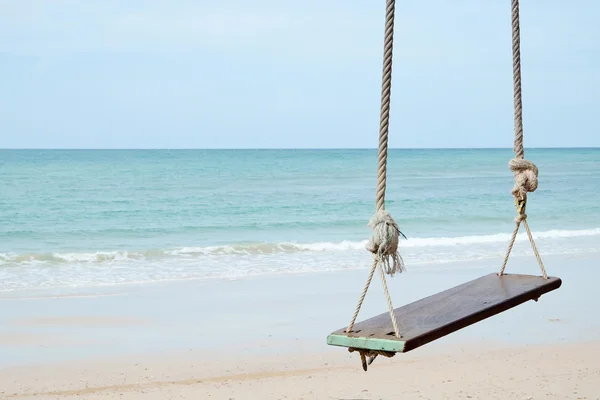 Columpio en una playa — Foto de Stock