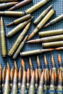  Close up Image of Rifle Bullets