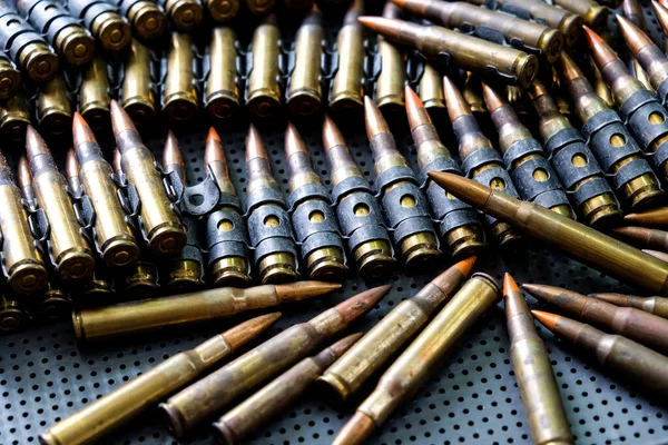  Close up Image of Rifle Bullets