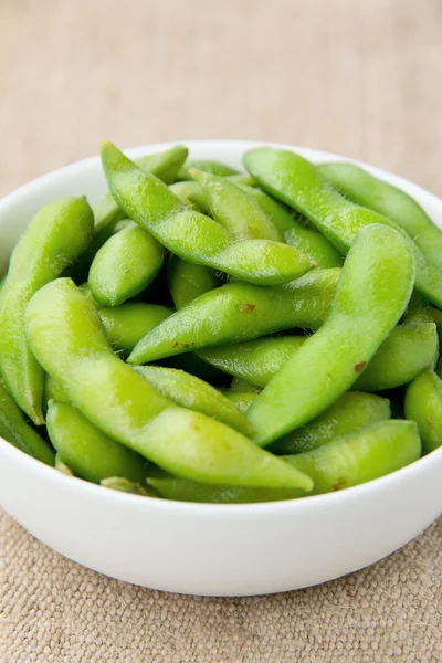 Edamame sojabönor — Stockfoto