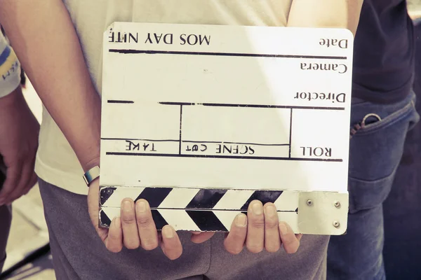 Film Slate — Stock Photo, Image