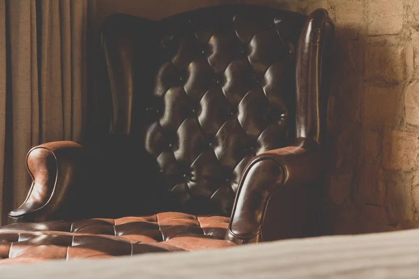 Leather Armchair — Stock Photo, Image