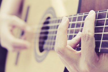 Gitar oyuncu bacikground