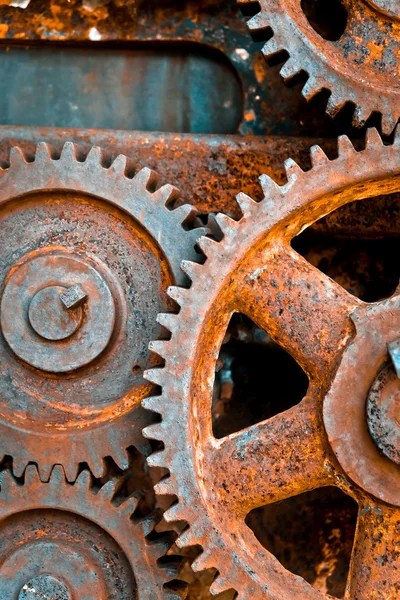 Rusty Gears background — Stock Photo, Image