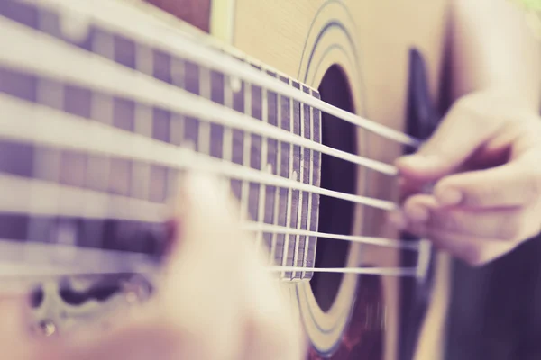 Akoestische basgitaar. — Stockfoto