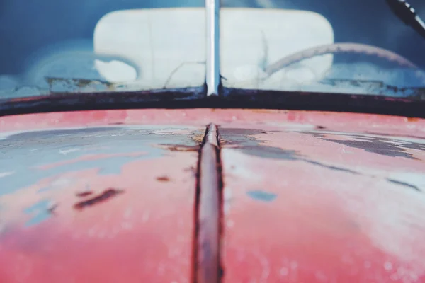 Abstract image of old vintage rusty truck — Stock Photo, Image