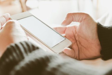 Bir akıllı telefon arka plan kullanarak