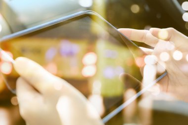 Dijital tablet çift pozlama kullanarak