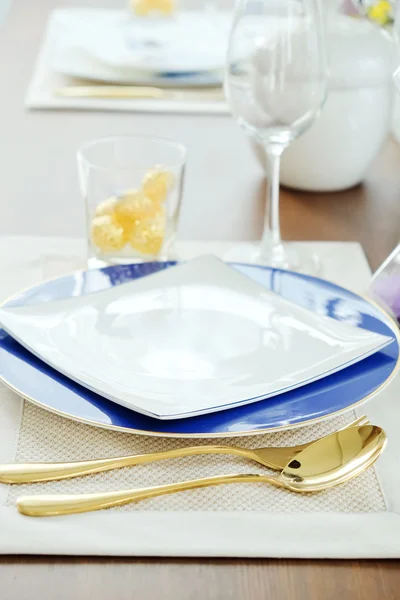 Eettafel elegante — Stockfoto