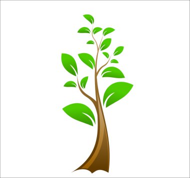 Küçük vektör ağaç