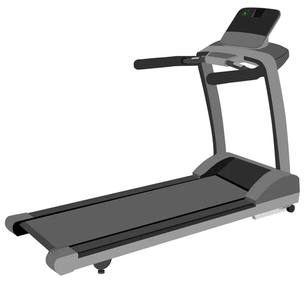 Treadmill isolated on white — Stock Photo, Image