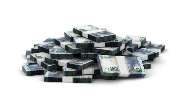 Stack of South African Rand — Stock Photo, Image