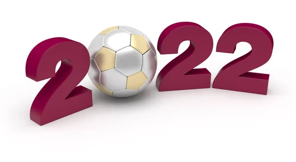 Qatar 2022 Imágenes Concepto Torneo —  Fotos de Stock