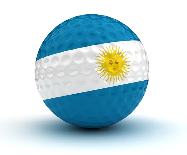 Argentinian Golf Ball — Stock Photo, Image