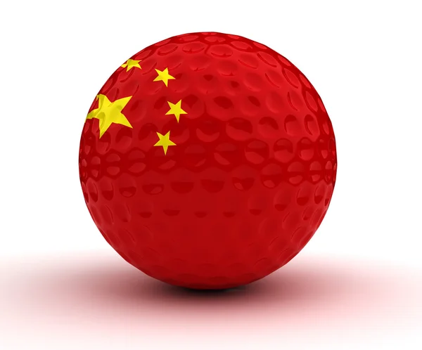 Chenese golfový míček — Stock fotografie