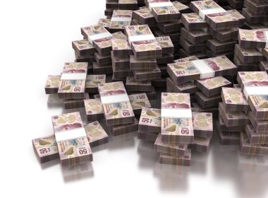 Meksika pesos yığını