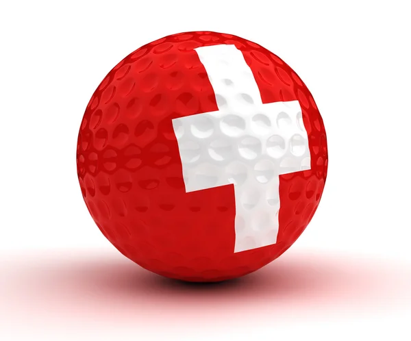 Швейцарский гольф — стоковое фото