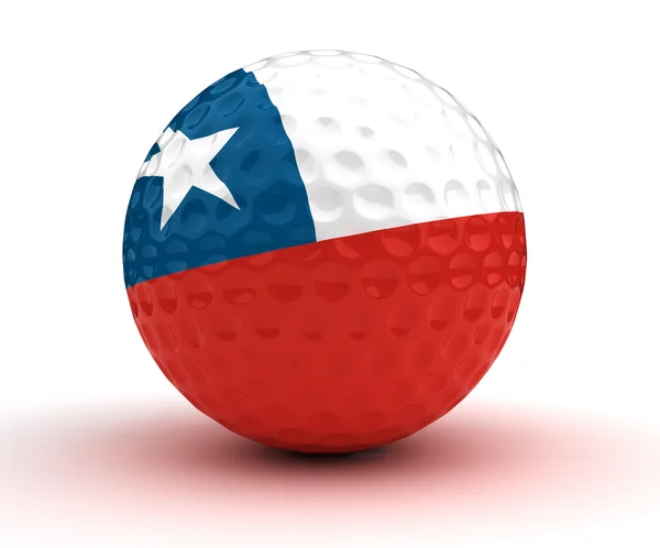 칠레 골프 공 — 스톡 사진