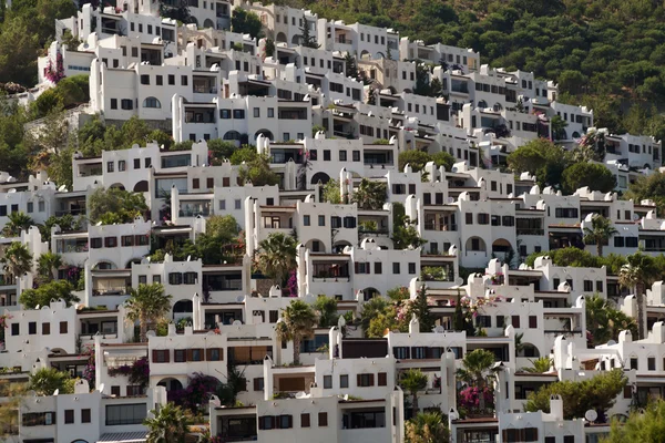 Bodrum huizen — Stockfoto