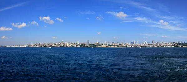 Panoramatická Istanbul scéna — Stock fotografie