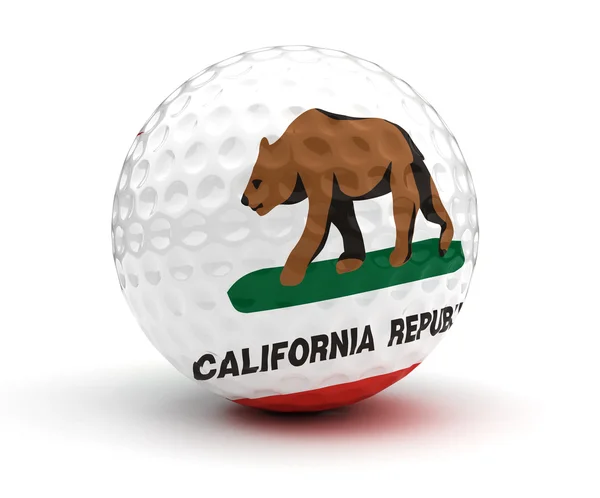 Bola de golfe califórnia — Fotografia de Stock