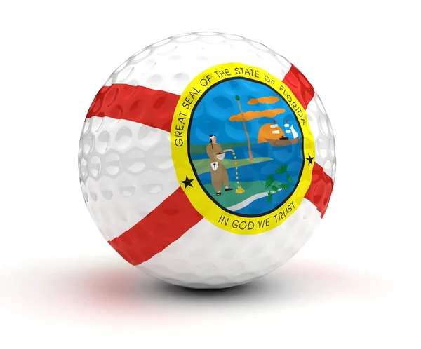 Bola de golfe Filorida — Fotografia de Stock