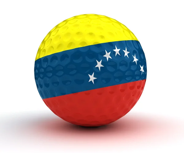 Venezuela Golf topu — Stok fotoğraf