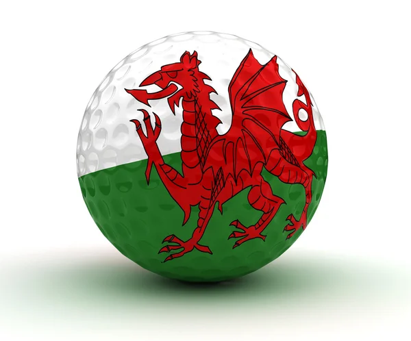 Walesi Golf labda — Stock Fotó