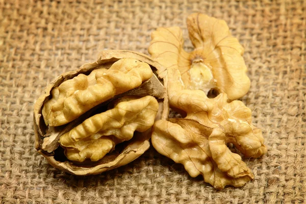 Peeled Walnut — Stock Photo, Image