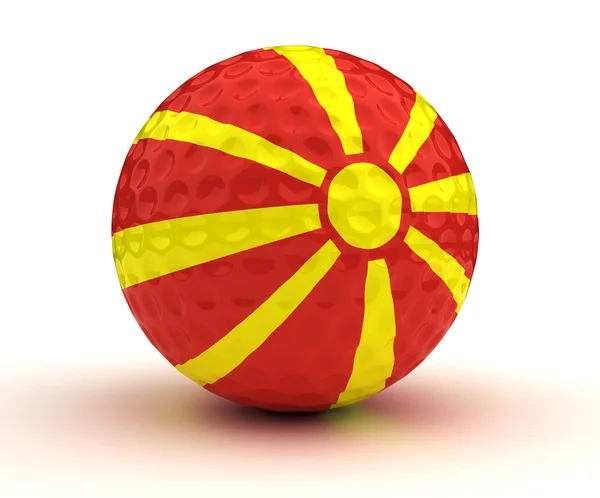 Macedonian Golf Ball — Stock Photo, Image