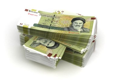İran Riyali yığını