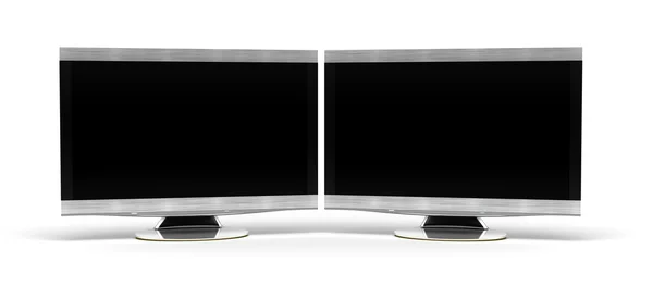 Two HD Display — Stock Photo, Image