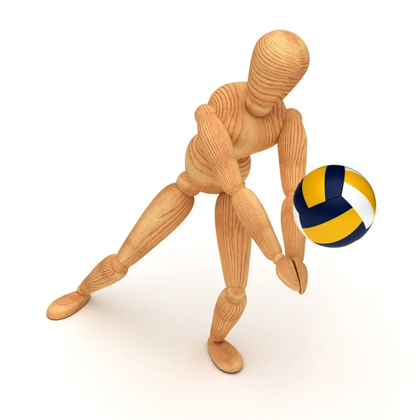 Volleybal speler — Stockfoto