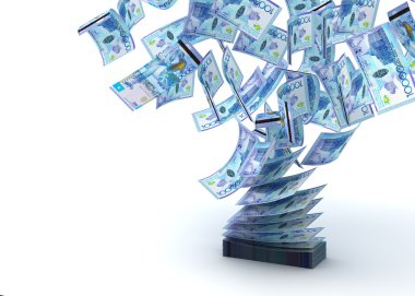 Uçan kazak Tenge