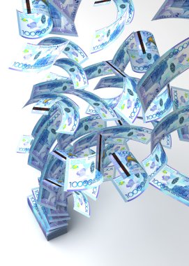 Uçan kazak Tenge