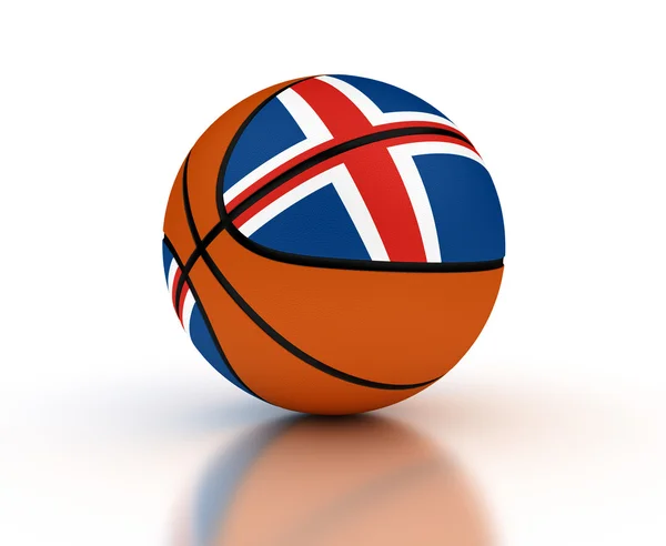 Icelandic Basketball Team — Stock Photo, Image