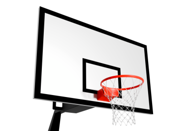 Sepetli basketbol tahtası, şeffaf arkaplan