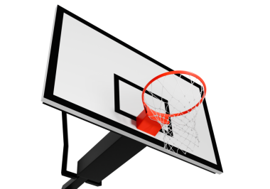 Sepetli basketbol tahtası, şeffaf arkaplan