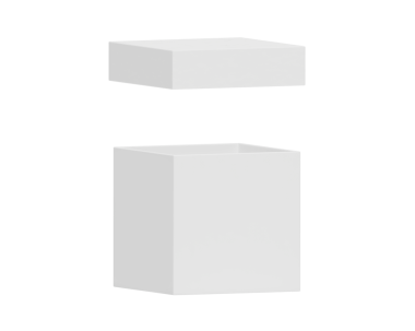 Beyaz Açık Hediye Kutusu, şeffaf arkaplan