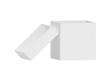 Beyaz Açık Hediye Kutusu, şeffaf arkaplan