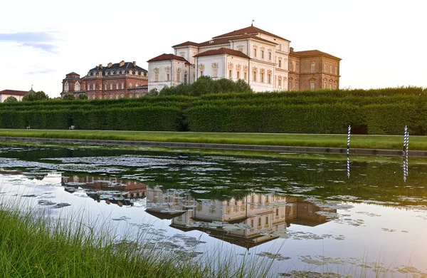 Venaria Reale Piamonte Italia Julio 2021 Increíble Vista Del Palacio Imagen de stock