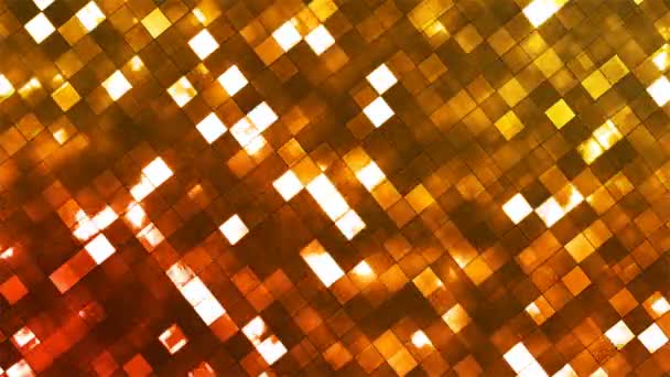 Diamants de lumière de feu de scintillement de diffusion, orange, abstrait, boucle, 4K 