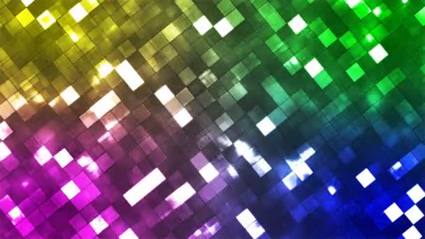 Diamants de lumière de feu de scintillement de diffusion, multicolore, abstrait, boucle, 4K 