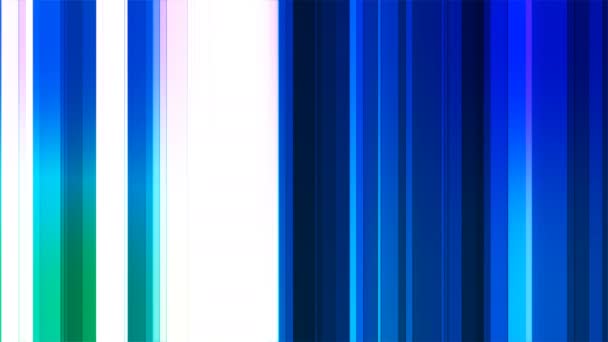 Broadcast Twinkling Hi-Tech Bars, Blue, Abstract, Loopable, 4K — Stock Video