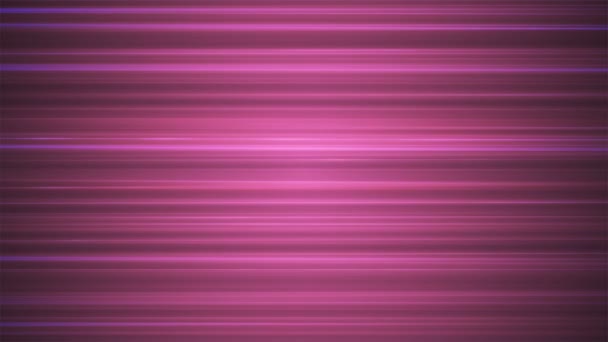 Broadcast Horizontal Hi-Tech Lines, Magenta Red, Abstract, Loopable, 4K — Stock Video
