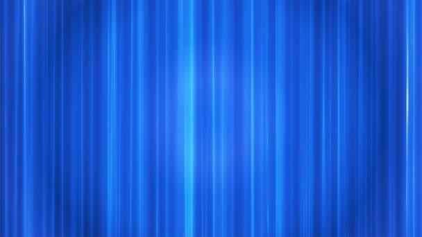 Lignes verticales de haute technologie de diffusion, bleu, résumé, boucle, 4K — Video