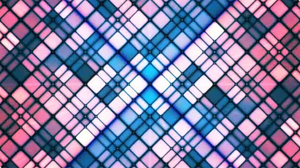 Diamants cubes scintillants diffusés, multicolore, abstrait, boucle, 4K 